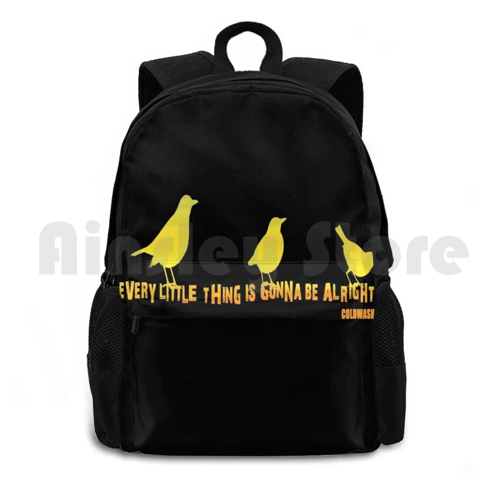 Уличный походный рюкзак с 3 маленькими птичками водонепроницаемый для кемпинга и