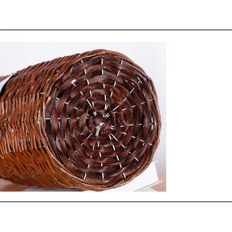 Цветочный горшок из ротанга Европейский стиль Цветочная ваза для украшения