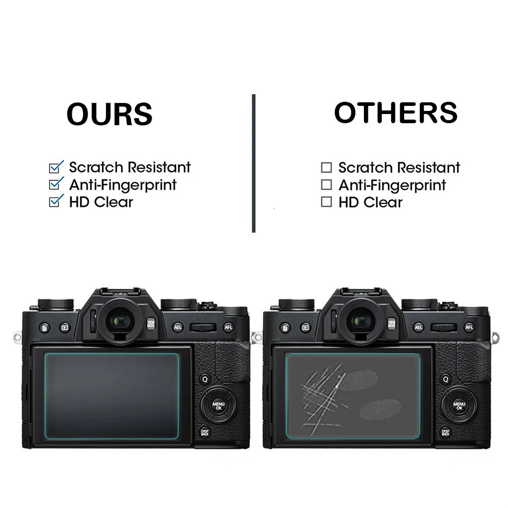 1 упаковка для Fujifilm X-T1 X-T2 XT1 XT2 0,3 мм 2.5D 9H прозрачная защитная пленка из закаленного стекла для цифровой камеры с ЖК-экраном