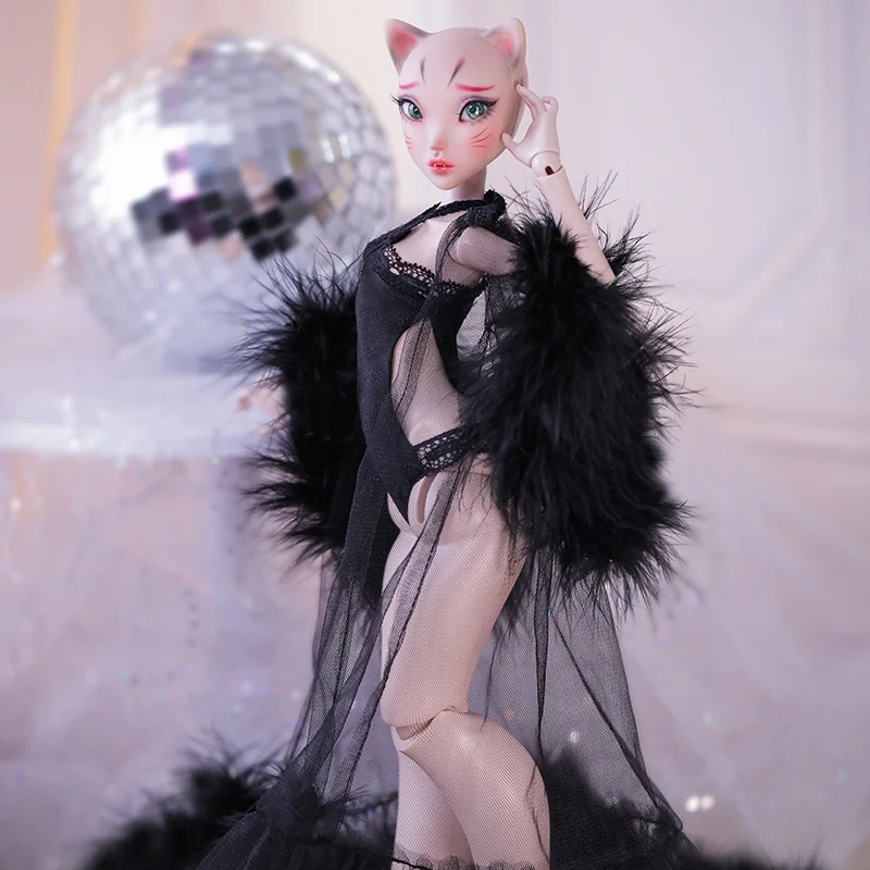 Shuga сказочные Калуу кошачьи ушки 1/4 BJD куклы Kahti резиновые игрушки лучшие подарки