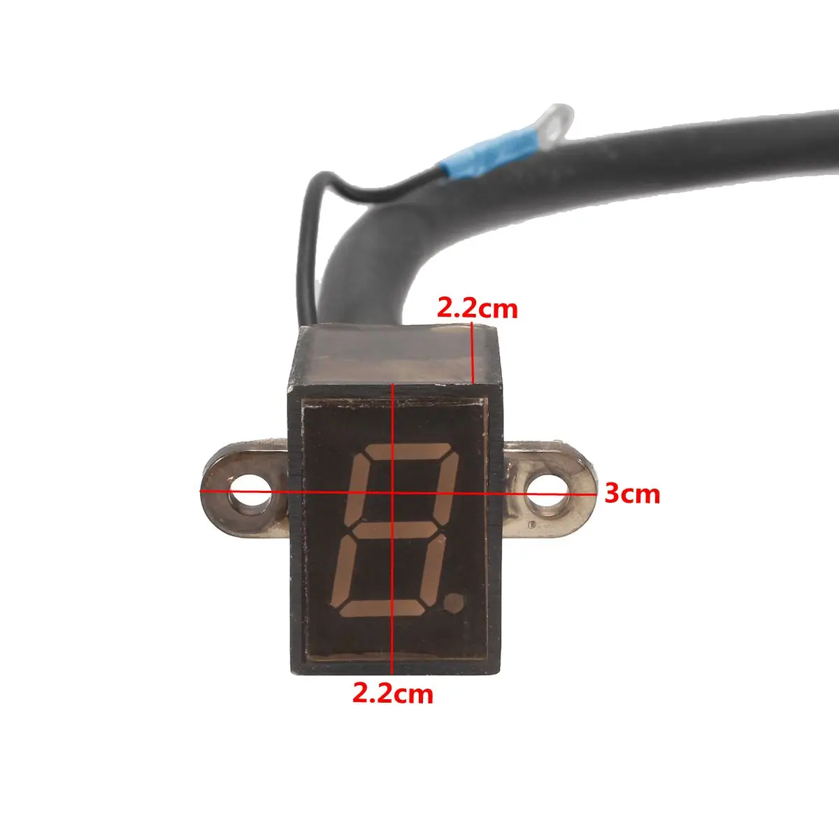 6 скоростей N 12 в водонепроницаемый цифровой индикатор переключения передач для