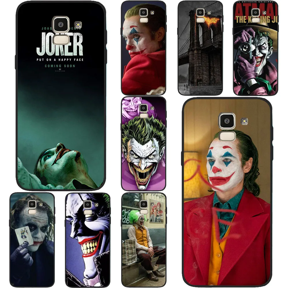 Joker DC чехол для телефона samsung Galaxy J3 J5 J7 J4 J6 J8 2018 S10 S8 S6 S7 S9 плюс Coque funda capa из силикона и