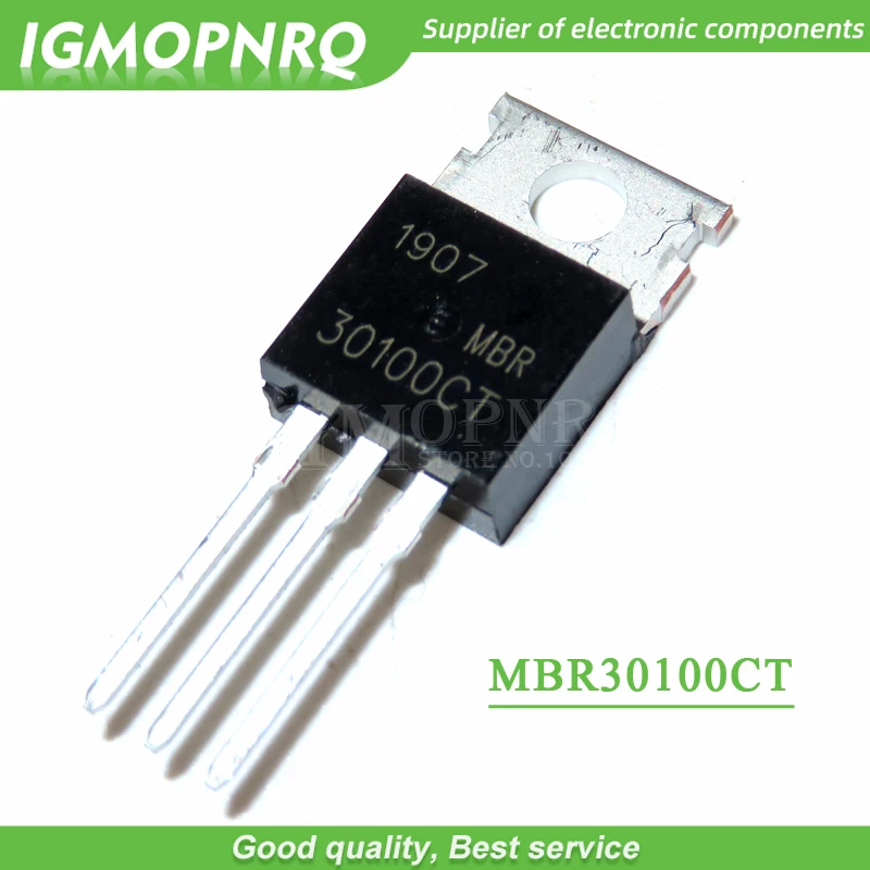 10 шт. MBR30100CT 30100CT MBR30100 Шоттки и выпрямители 30A 100 В до-220