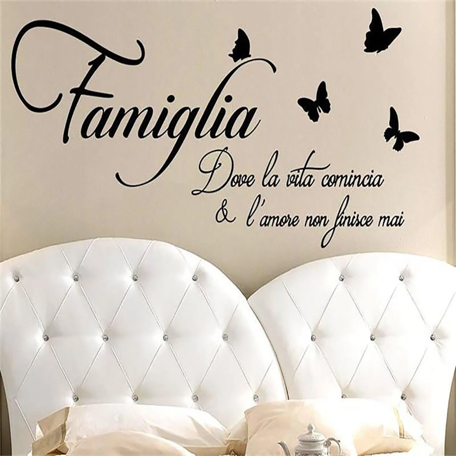 Персонализированные на заказ наклейки стену с изображением английских притчи