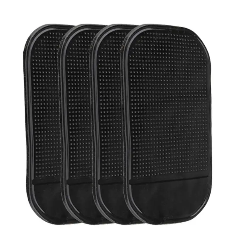 

Hot 4pcs/1pcs Anti-Slip Phone Mat Holder GPS Pad Sticky Mat Anti Slip Pens MP4 Pad Car Dash Place Universal Mobile Phone Holder