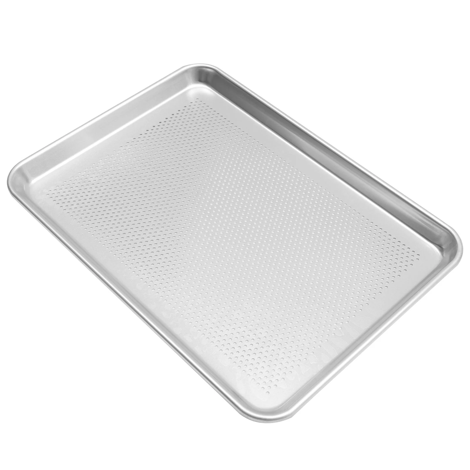 

1Pc Baking Plate Bakeware BBQ Pan Practical Kitchen Food Container (Silver)