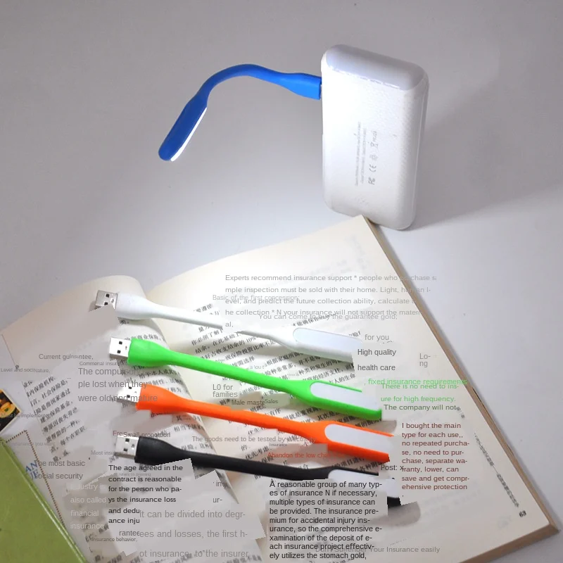 Мини Портативная светодиодная Лава USB лампа 5 в 1 2 Вт супер яркий книжный Ночной