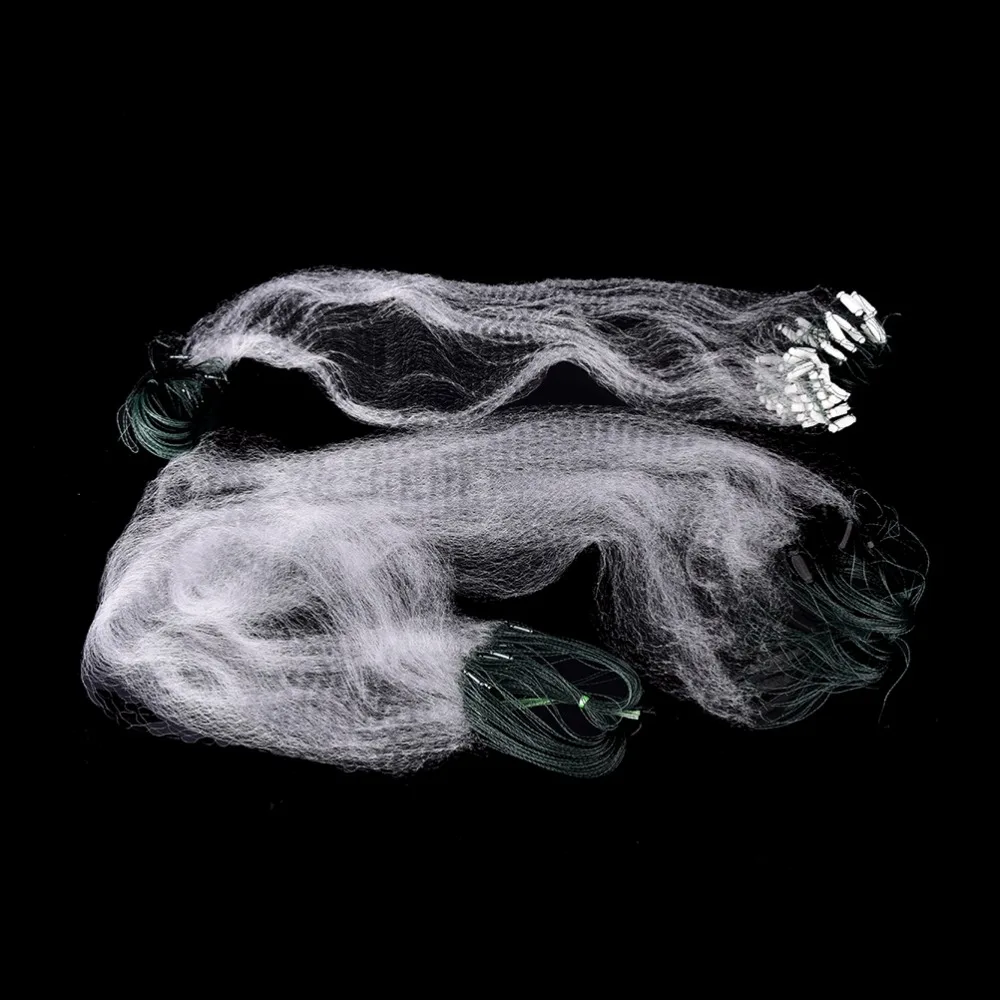 

2 styles 20m 1 Layers nylon + plastic Fishing crab Net Monofilament Fishing Gill Network With Float white