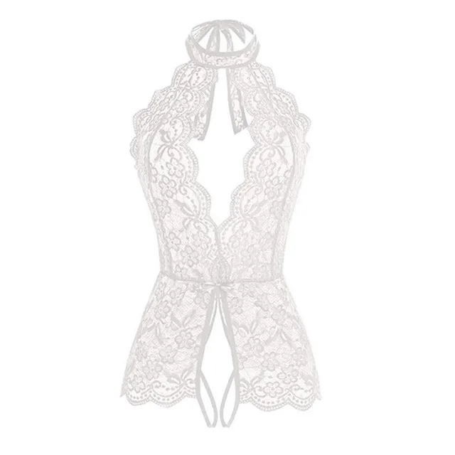 S-2XL Plus Size Women Sexy Lingerie Open Bra Crotchless Lace Porno Underwear Erotic Hot Transparent Babydoll Dress Costumes |