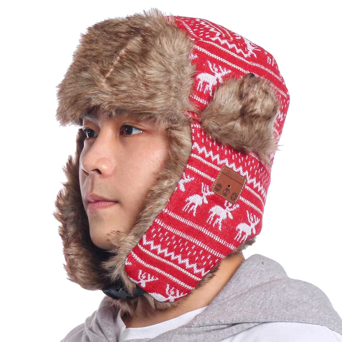 

New Winter Balaclava Beanie Hat Mask for Women Men Face Mask Bonnet Windproof Thick Warm Snow Ski Winter Bomber Hat Cap Earflap