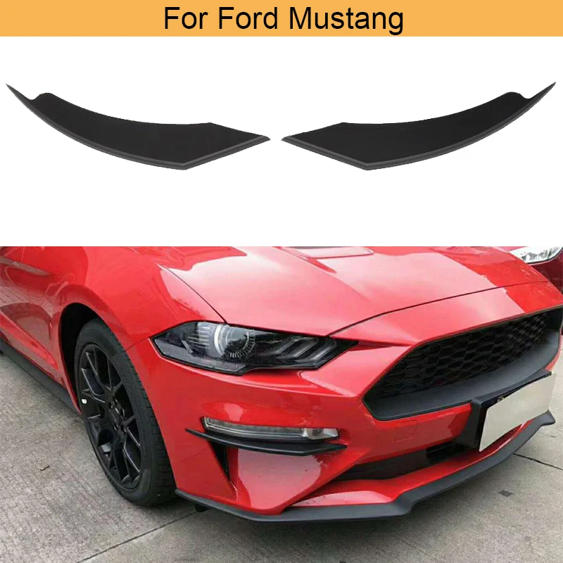 

Внешняя фара автомобиля, передняя противотуманная фара, веко, брови для Ford Mustang 2018-2020, автомобисветильник ры, полоски для бровей, отделка, Ста...