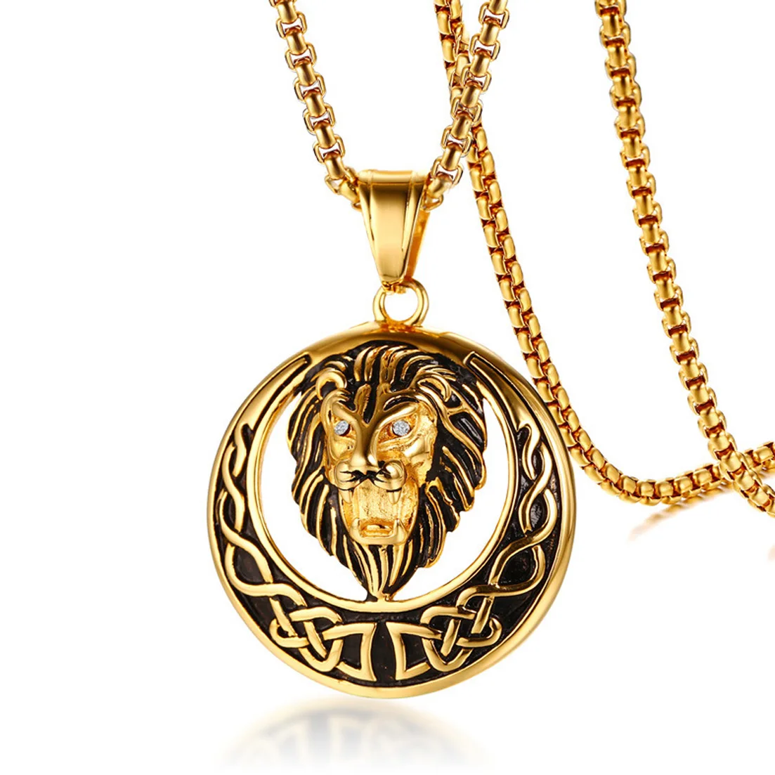 Подвеска в стиле хип хоп из нержавеющей стали тяжелое ювелирное изделие для