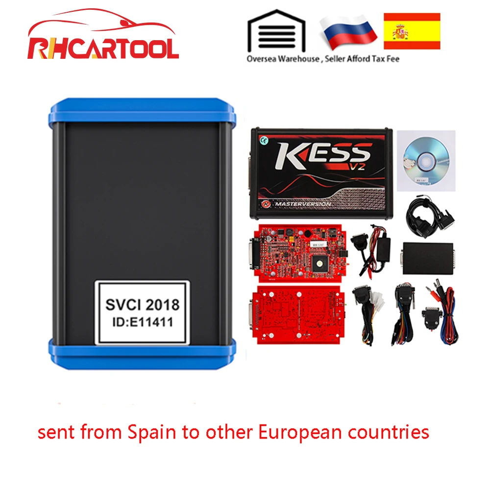 obd2 SVCI FVDI ABRITES+ KESS 5,017 диагностический инструмент покрывает все функции с 18 программным обеспечением DHL бесплатно