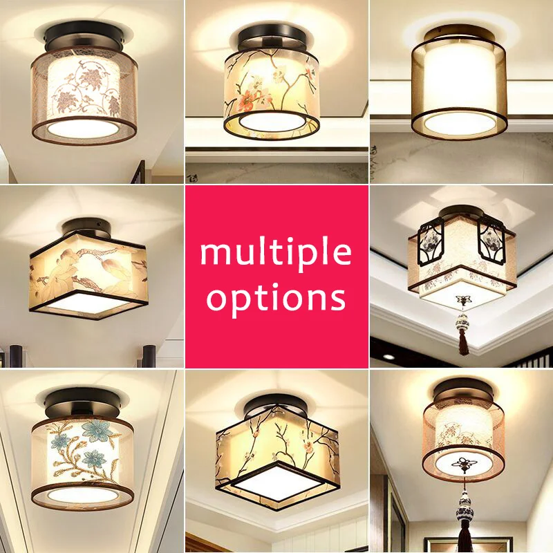 Светодиодный потолочный светильник для дома прихожей современный китайский