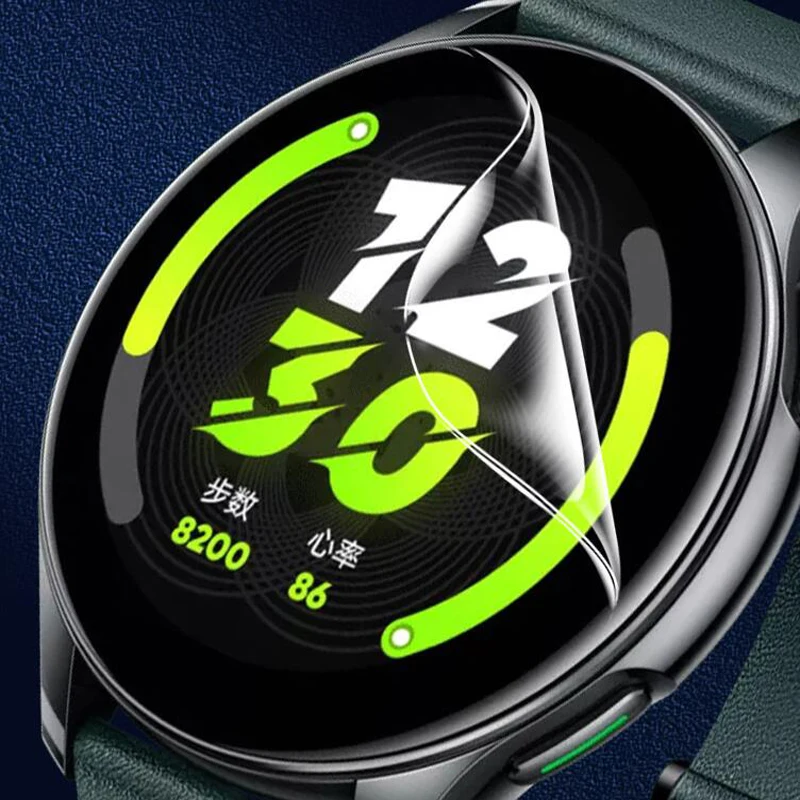Мягкая прозрачная защитная пленка для смарт-часов Realme Watch T1 5 шт. - купить по