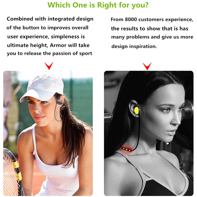 Беспроводные наушники Bluetooth водонепроницаемые беспроводные Fone De Ouvido A Prova Dagua Blutooth