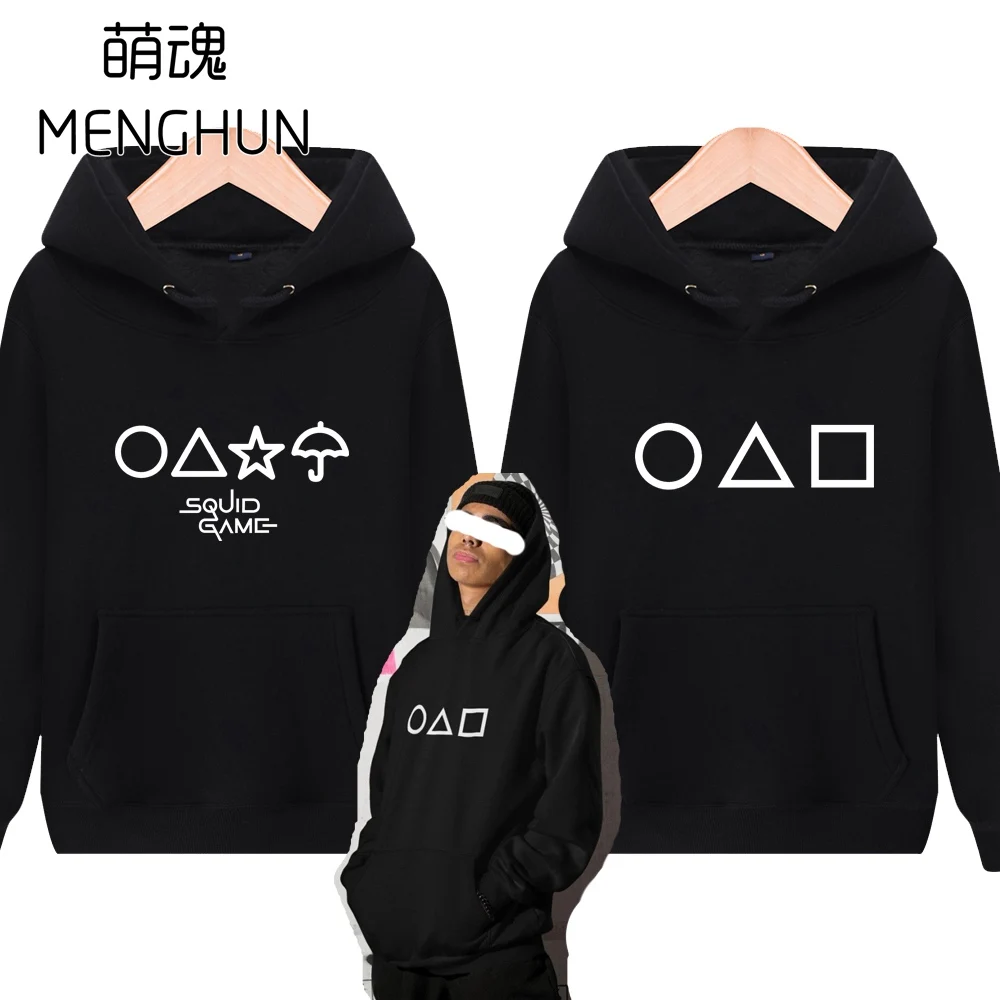 

Squid Game Concept Winter Spring Hoodie Warm Hoodies Costume Drama Hoodies Ac1743