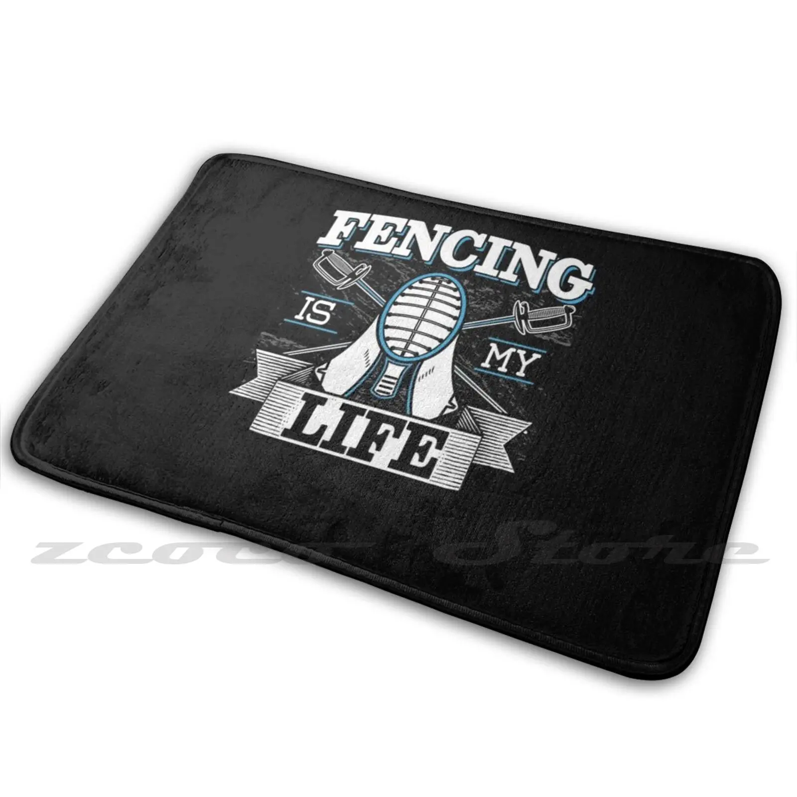 Ограждение-это мой живой коврик дверной прорезыватель нескользящий мягкий с