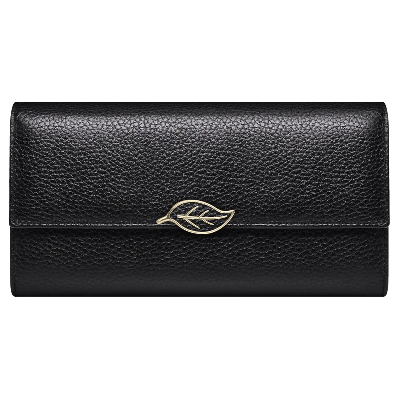 Женские кошельки из натуральной кожи длинный женский кошелек на молнии клатч