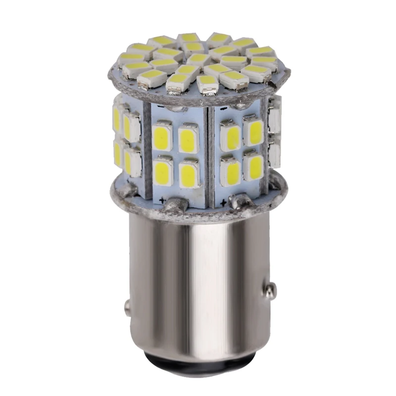10 шт. BA15S P21W S25 1156 50 SMD 1206 DC 12V 24V 3020 светодиодные автомобильные тормозные задние