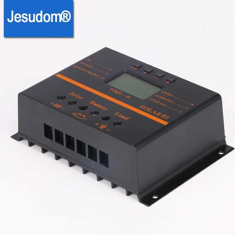 Контроллер заряда солнечной батареи 80 А солнечная панель с ЖК дисплеем 5 В usb 12 24