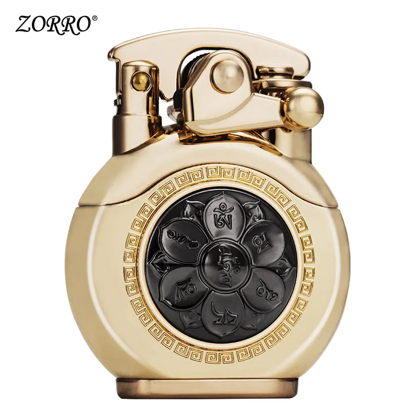 Новинка от Zorro зажигалка с вращающимся механизмом керосиновые