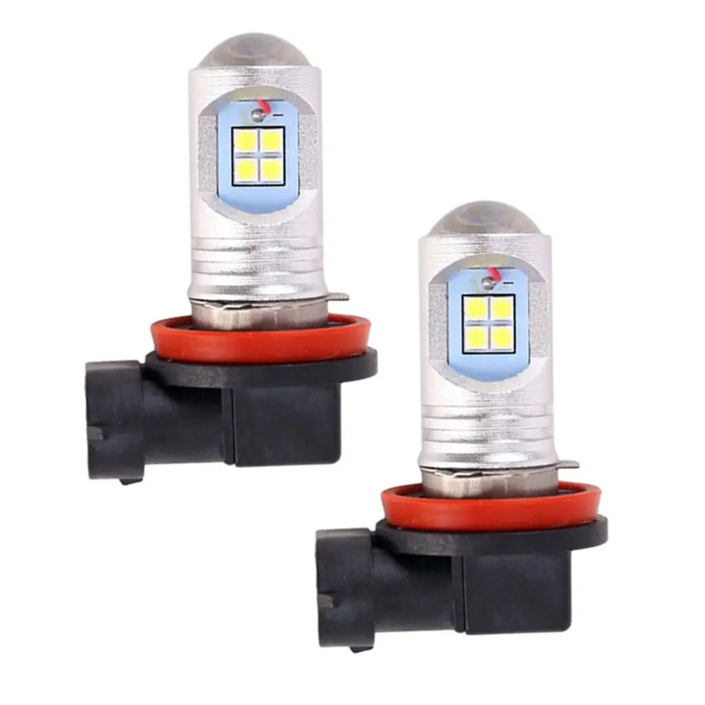 

2x 6000K White H8 / H11 12-SMD LED Bulbs Driving Fog Lights