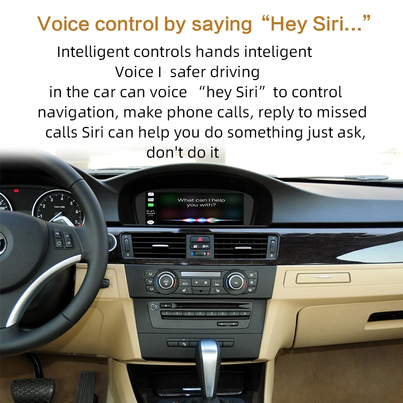 Sinairyu WIFI беспроводной Apple Carplay Car Play для BMW CIC X1 X3 X5 X6 E70 E71 E84 F25 Android зеркало с