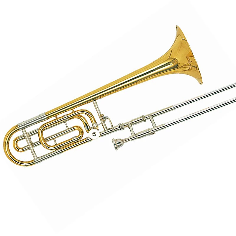 Bb/F тромбон четверть клапана с чехлом латунный корпус - Цена: 40 843,37 руб.