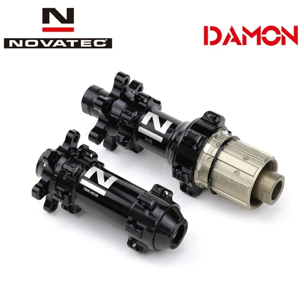 12X100 12X142 11S N Тайвань Novatec D411SB D412SB 24H шоссейные дисковые тормозные велосипедные ступицы быстросъемные или через ось 12*100 мм 12*142 мм передние и задние - Цвет: 12X100 12X142 11S N