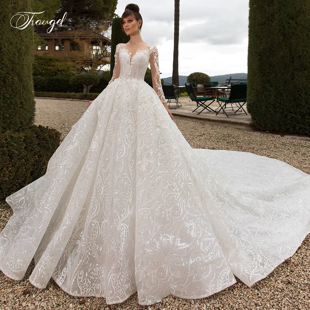traugel-luxury-long-sleeve-flowers-lace-vintage-wedding-dresses-elegant-scoop-neck-applique-beades-cathedral-train-bridal-gown