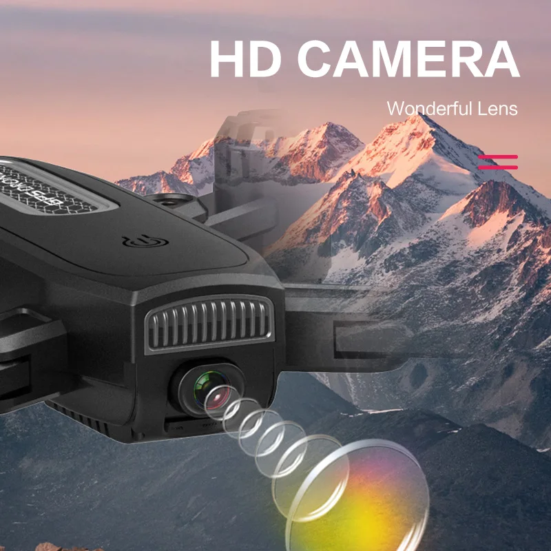 

ZD8GPS UAV 4K professional aerial camera remote control folding four axis aircraft remote control aircraft 5G positioning return