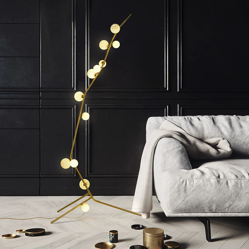 

Скандинавские дизайнеры, креативная гостиной, постмодернистская Минималистичная индивидуальная художественная стеклянная лампа с трещин...