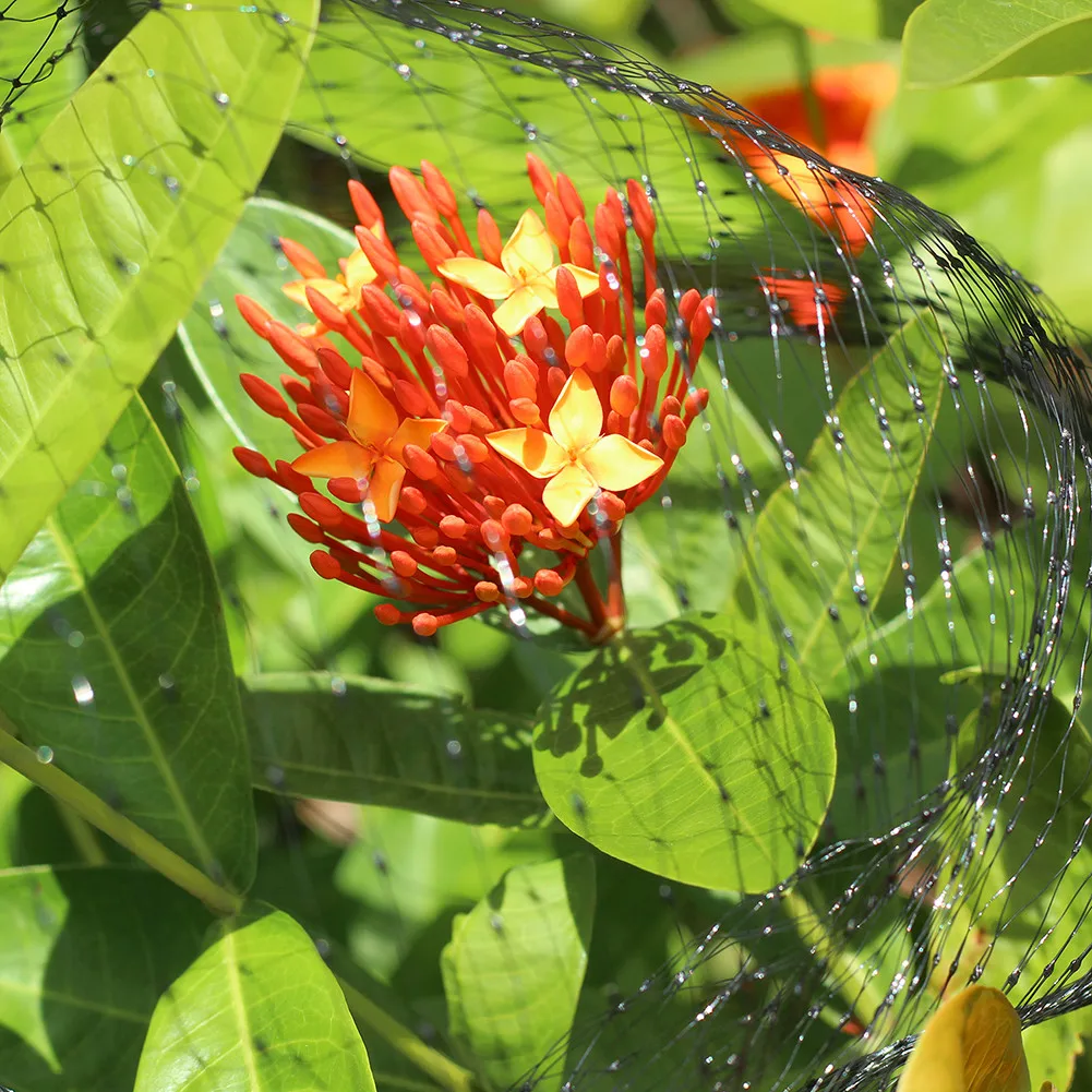 

5x12m Bird Netting Garden Plants Fruit Cage Crop Pond Net Protection Mesh High Quality