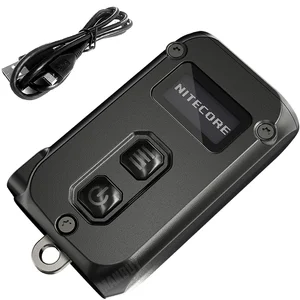 Nitecore TINI2 500LM Перезаряжаемые мини брелок светодиодной вспышкой Открытый Отдых Ежедневно EDC Карманный светильник веса с USB кабелем