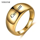 Женское кольцо из нержавеющей стали, Золотое кольцо из нержавеющей стали, Эксклюзивное свадебное кольцо