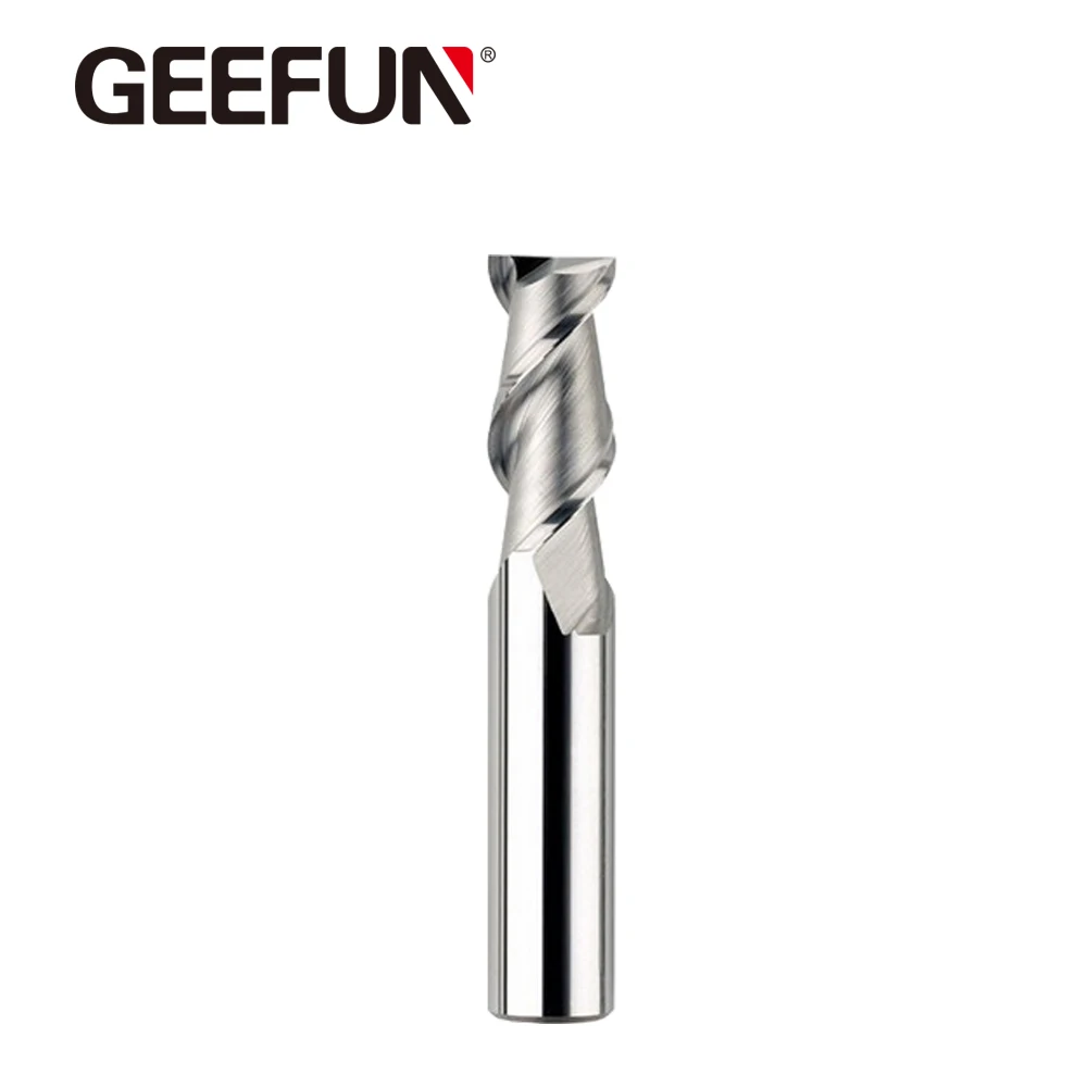 Концевые фрезы с 2 канавками для алюминия карбид ЧПУ набор инструментов резки
