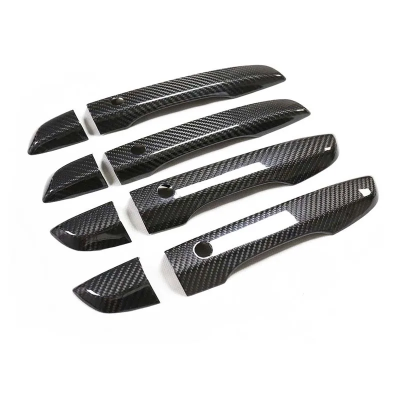 

Накладки на дверные ручки из настоящего углеродного волокна для Honda Civic X 2016-2020