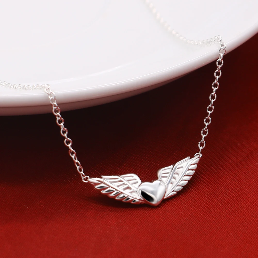 Богемное простое новое ожерелье из натурального серебра женская изысканная