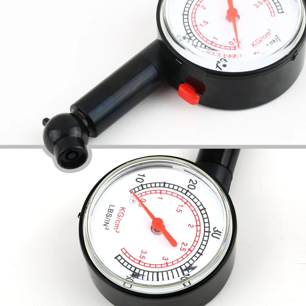 Motor Car Bike Mini Tyre Tire Gauge Dial Meter Pressure Vehicle Tester Auto Motorcycle Diagnostic Tools Measurement Dropshipping |