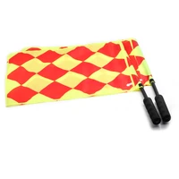 football referee flag with carry bag soccer linesman flags sideline equipment