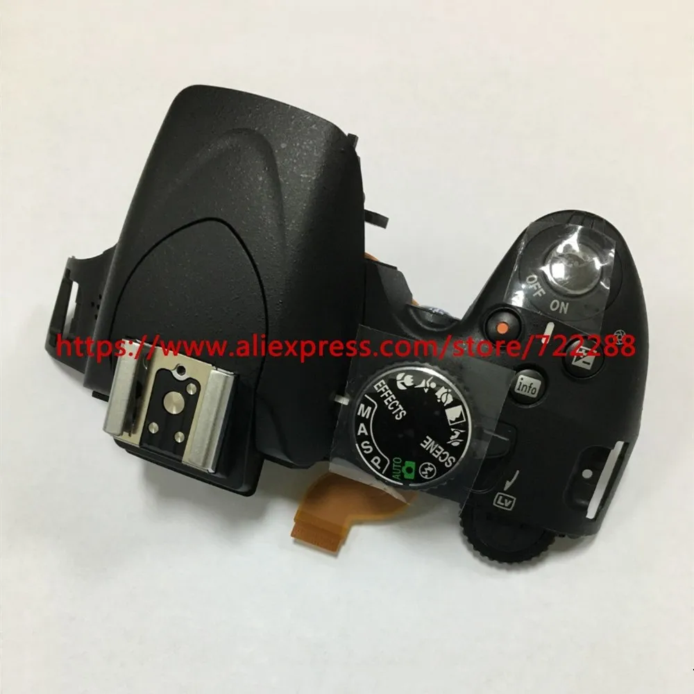 Repair Parts For Nikon D5100 Top Cover Ass'y With Mode Dial Power Switch Shutter Button Flex Cable Flash Unit | Электроника