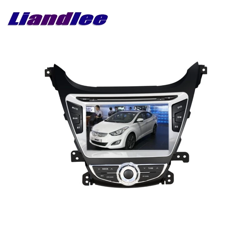 Для HYUNDAI ELANTRA Avante 2010 ~ 2015 LiisLee Автомобильный мультимедийный ТВ DVD GPS аудио Hi Fi Радио