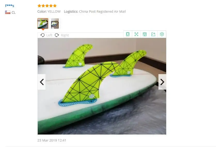 Плавники для серфинга FCS2 G7 плавники из стекловолокна fcsii голубые красные желтые