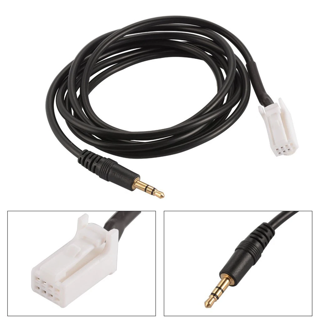 

Auto Car 3.5mm AUX Audio Music Socket Cable For Suzuki Swift Jimny Vitra