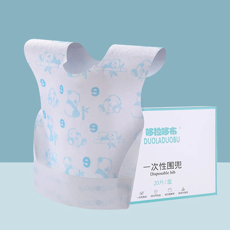 

20 шт./упак. для новорожденных, детский комбинезон, детская одежда для ткани для мальчиков и девочек с принтом в виде одноразовый нетканый мат...