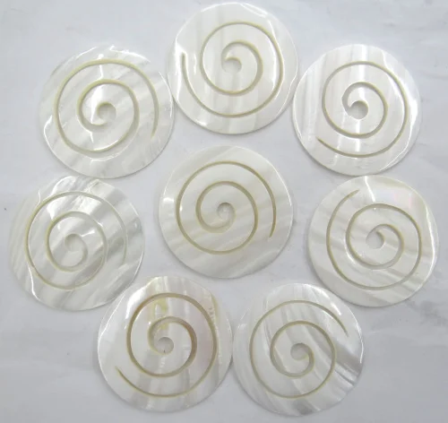 Натуральный кварцевый кристалл оболочка из абалона резная искусственная для