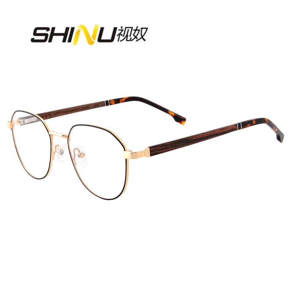 SHINU деревянная оправа для очков мужчин и женщин с деревянной оправой очки ретро