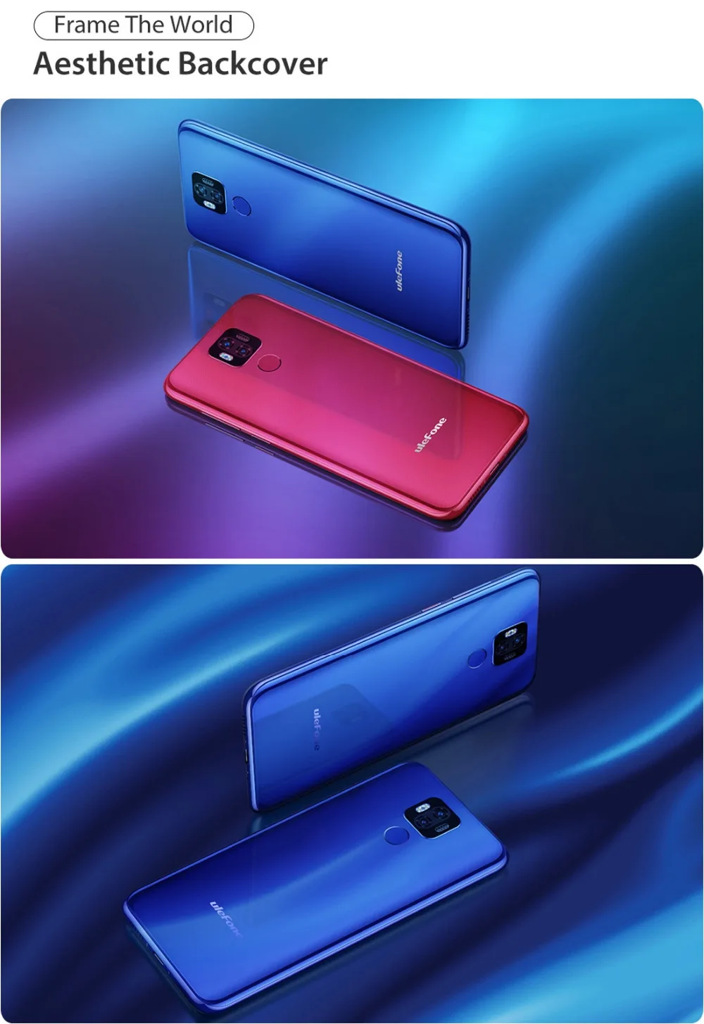 Ulefone power 6 4G мобильный телефон Android 9,0 4 Гб ОЗУ 64 Гб ПЗУ Helio P35 восьмиядерный смартфон 1080P FHD NFC мобильный телефон
