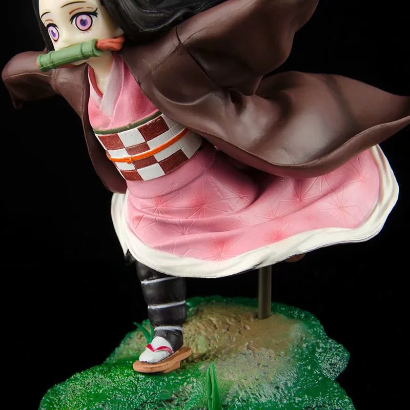 16-19 см демон убийца Kimetsu без Yaiba камадо Nezuko фигурку Kisatsutai бег ПВХ фигурка модель